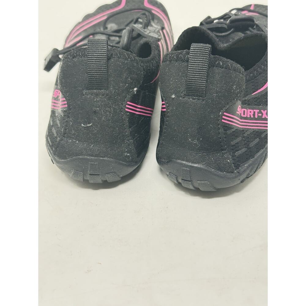 SportX Womens Shoes Size 10.5 Black Pink Barefoot Water Quick Dry - Picture 5 of 7